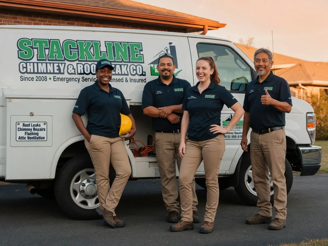 Chimney flashing repair company in Troy, WV